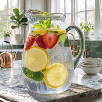 Águas Saborizadas Refrescantes